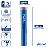 Diamond Tile Drill Bits / Holesaws For Ceramic & Porcelain Tiles