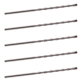 Pack Of 5 - TCT Tipped Masonry Drill Bits Straight Shank