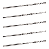 Pack Of 5 - TCT Tipped Masonry Drill Bits Straight Shank