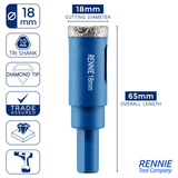 Diamond Tile Drill Bits / Holesaws For Ceramic & Porcelain Tiles