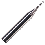 Solid Carbide 2 Flute Up Cut Spiral Router Bits On A 1/4" Shank