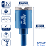 Diamond Tile Drill Bits / Holesaws For Ceramic & Porcelain Tiles