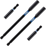 4 x Magnetic Impact Driver / Screwdriver Bit Holder Set