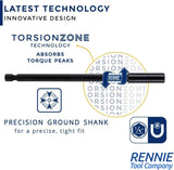 4 x Magnetic Impact Driver / Screwdriver Bit Holder Set