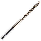 Hex Shank Cobalt Jobber Drill Bits For Hard Metals & Stainless Steel