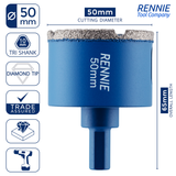 Diamond Tile Drill Bits / Holesaws For Ceramic & Porcelain Tiles