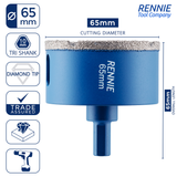 Diamond Tile Drill Bits / Holesaws For Ceramic & Porcelain Tiles