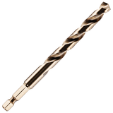 Hex Shank Cobalt Jobber Drill Bits For Hard Metals & Stainless Steel