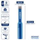 Diamond Tile Drill Bits / Holesaws For Ceramic & Porcelain Tiles