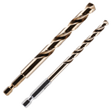 Hex Shank Cobalt Jobber Drill Bits For Hard Metals & Stainless Steel