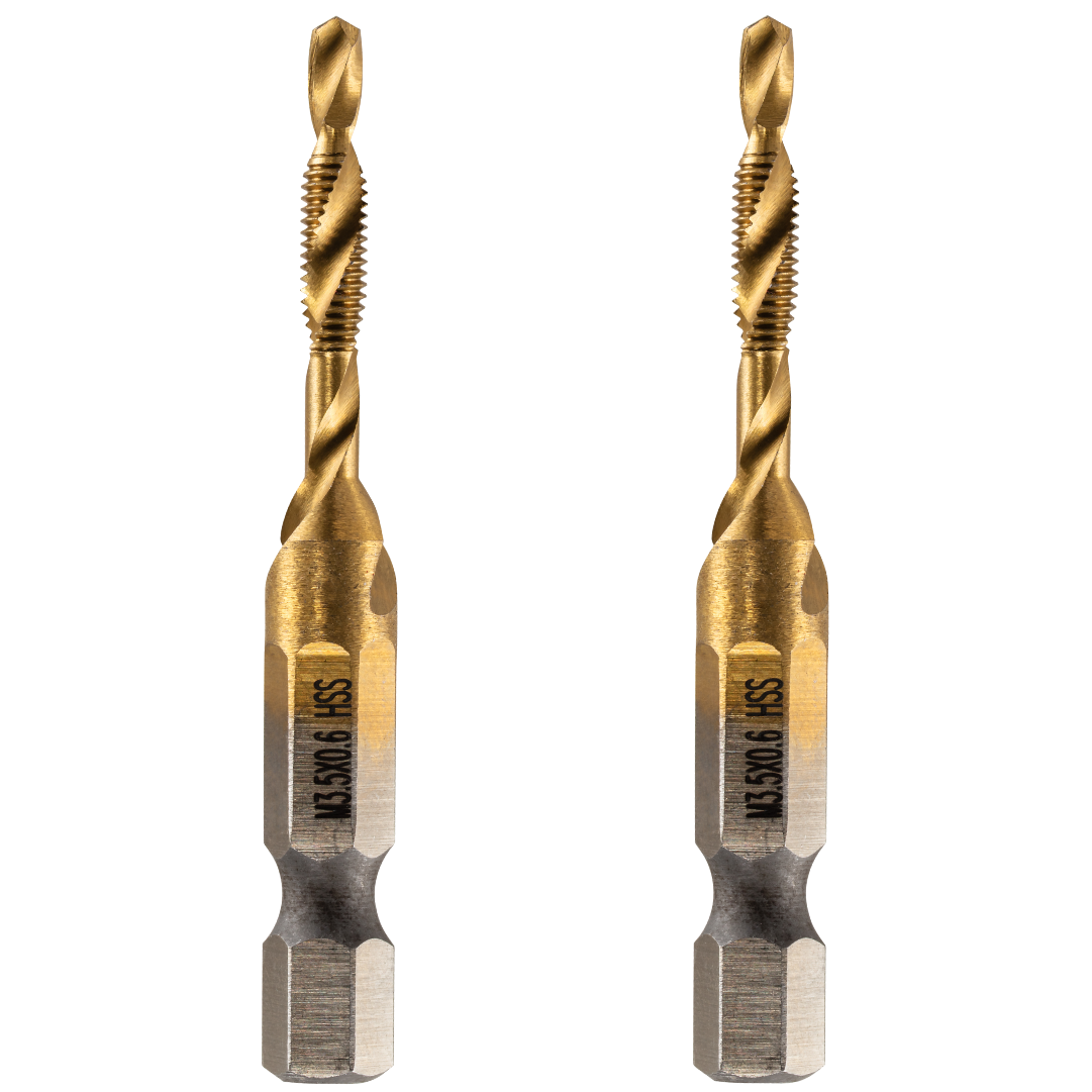 M3 x Tap Drill Bits HSS Titanium Coated Rennie
