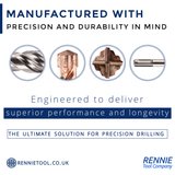 8pc SDS Plus High Performance Hammer Drill Bit Set 5mm - 12mm x 160mm Long