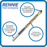 Tile & Glass Drill Bit Sets TCT Tipped