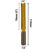 1/2" (12.7mm) Shank TCT Router Cutters Bits / For Kitchen Worktops