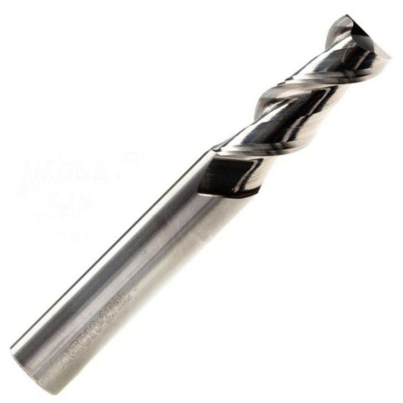 Solid Carbide 2 Flute Slot Drills For Aluminium Standard Lengths