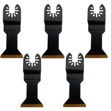 44mm Titanium Coated Bi-Metal Oscillating Multi Tool Blades For Wood, Laminate, Nails & Drywall Fits Dewalt Makita Bosch Etc
