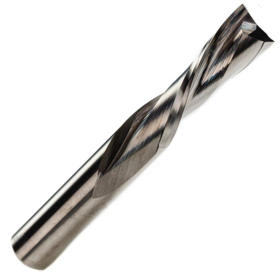 5pcs 1/4" Carbide Router Downcut 2 Flute Spiral Bit - 30° Helix, 1/4 Shank, Tool Technique DCR0250-2U