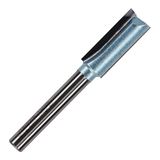 1/4" Shank TCT Tipped Straight Flute Router Bits Fits Makita Festool Dewalt Trend Routers