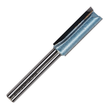 1/4" Shank TCT Tipped Straight Flute Router Bits Fits Makita Festool Dewalt Trend Routers
