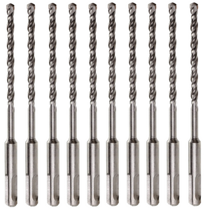 Pack Of 10 - SDS Plus Masonry Hammer Drill Bit Tungsten Carbide Tip +
