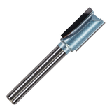 1/4" Shank TCT Tipped Straight Flute Router Bits Fits Makita Festool Dewalt Trend Routers