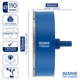 Diamond Tile Drill Bits / Holesaws For Ceramic & Porcelain Tiles