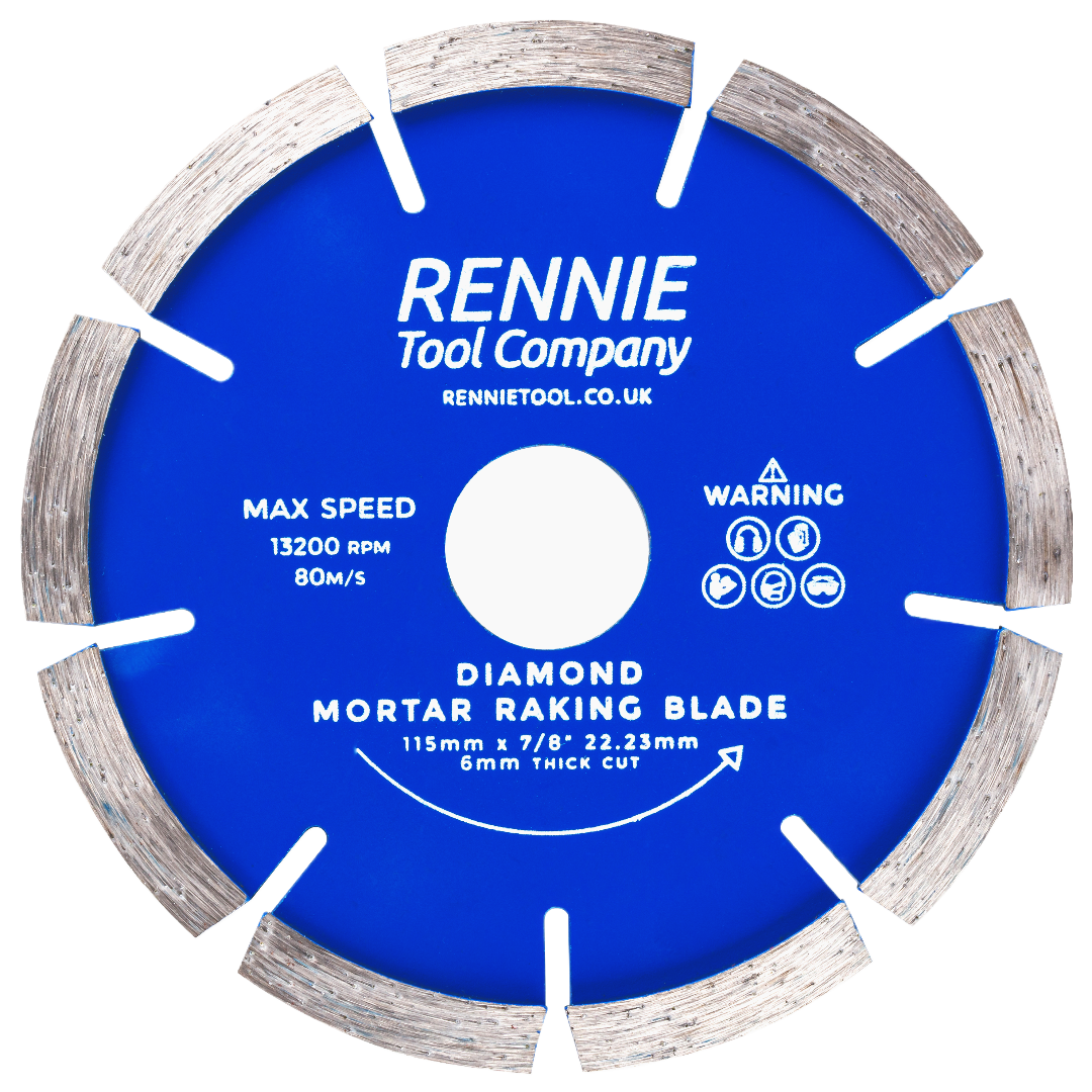 115mm Diamond Mortar Raking Blade from Rennie Tool – Rennie Tool Company