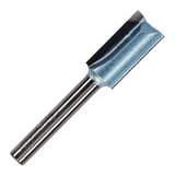 1/4" Shank TCT Tipped Straight Flute Router Bits Fits Makita Festool Dewalt Trend Routers