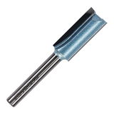 1/4" Shank TCT Tipped Straight Flute Router Bits Fits Makita Festool Dewalt Trend Routers