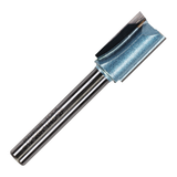 1/4" Shank TCT Tipped Straight Flute Router Bits Fits Makita Festool Dewalt Trend Routers