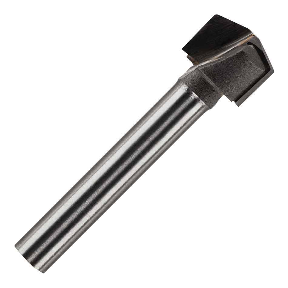1/2" Diameter x 1/4" Shank x 135 Degree V Groove Router Bit For Folding / Scoring ACM Dibond Aluminium Etc