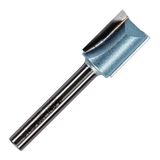 1/4" Shank TCT Tipped Straight Flute Router Bits Fits Makita Festool Dewalt Trend Routers