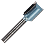1/4" Shank TCT Tipped Straight Flute Router Bits Fits Makita Festool Dewalt Trend Routers
