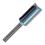 1/4" Shank TCT Tipped Straight Flute Router Bits Fits Makita Festool Dewalt Trend Routers