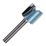 1/4" Shank TCT Tipped Straight Flute Router Bits Fits Makita Festool Dewalt Trend Routers