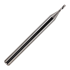 Solid Carbide Single 1 Flute Down Cut Spiral Router Bits