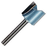 1/4" Shank TCT Tipped Straight Flute Router Bits Fits Makita Festool Dewalt Trend Routers