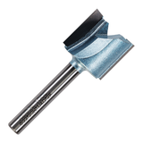 1/4" Shank TCT Tipped Straight Flute Router Bits Fits Makita Festool Dewalt Trend Routers