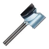 1/4" Shank TCT Tipped Straight Flute Router Bits Fits Makita Festool Dewalt Trend Routers