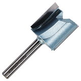 1/4" Shank TCT Tipped Straight Flute Router Bits Fits Makita Festool Dewalt Trend Routers