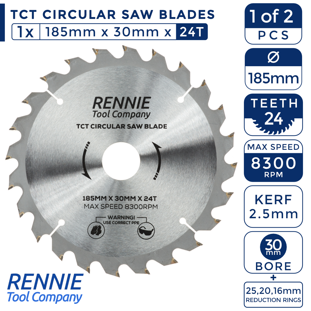 Ryobi 184mm circular saw blades 2025