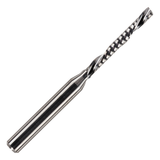 Solid Carbide Single 1 Flute Down Cut Spiral Router Bits