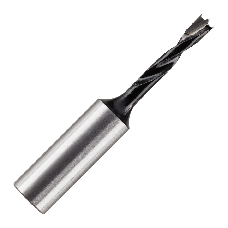 TCT CNC Dowel Drill Bits Right Hand 10mm Shank - Brad Point Drills