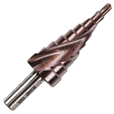 HSS Cobalt Step Drill Bits On A Hex Shank  (8% Cobalt)