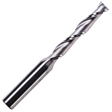 Solid Carbide 2 Flute Up Cut Spiral Router Bits On A 1/4" Shank