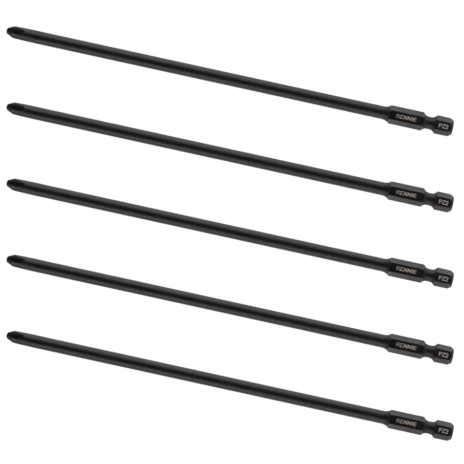 5 Pack x PZ2 177mm Autofeed Screwdriver Bits For Makita DFR750 DFR750RME BFR750