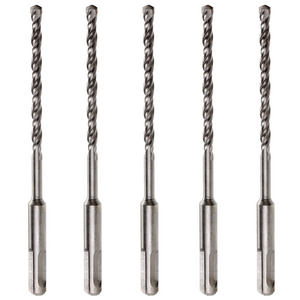 Pack Of 5 - SDS Plus Masonry Hammer Drill Bit Tungsten Carbide Tip +