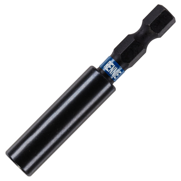60mm Long Magnetic Impact Driver / Screwdriver Bit Holders Coated