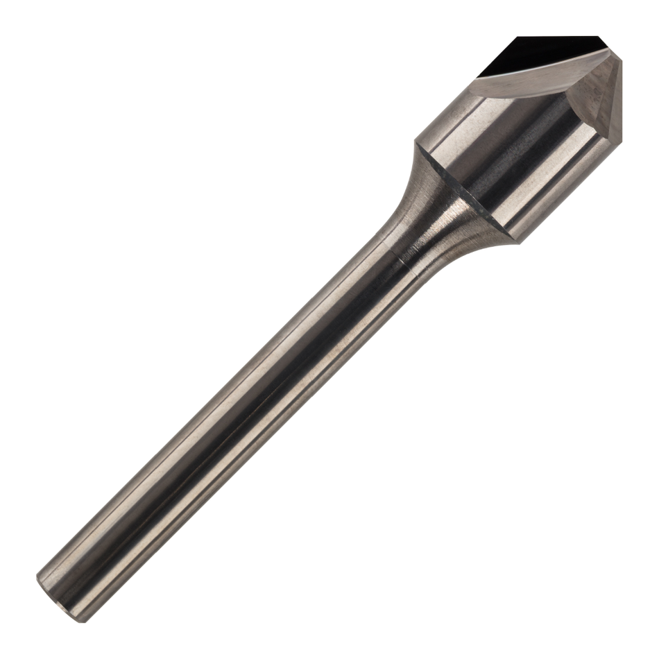 Solid Carbide V-Groove Router Bit for ACM, Dibond, Aluminium