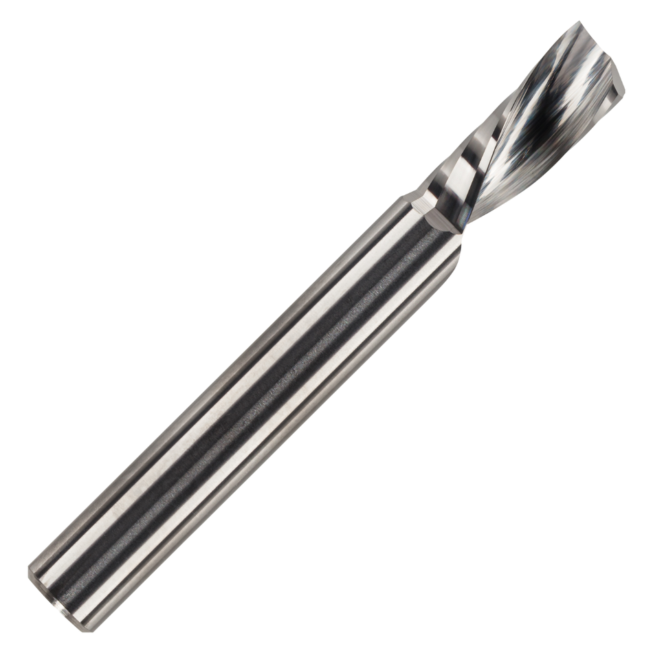 Solid Carbide Single 1 Flute Down Cut Spiral Router Bits – Rennie Tool ...